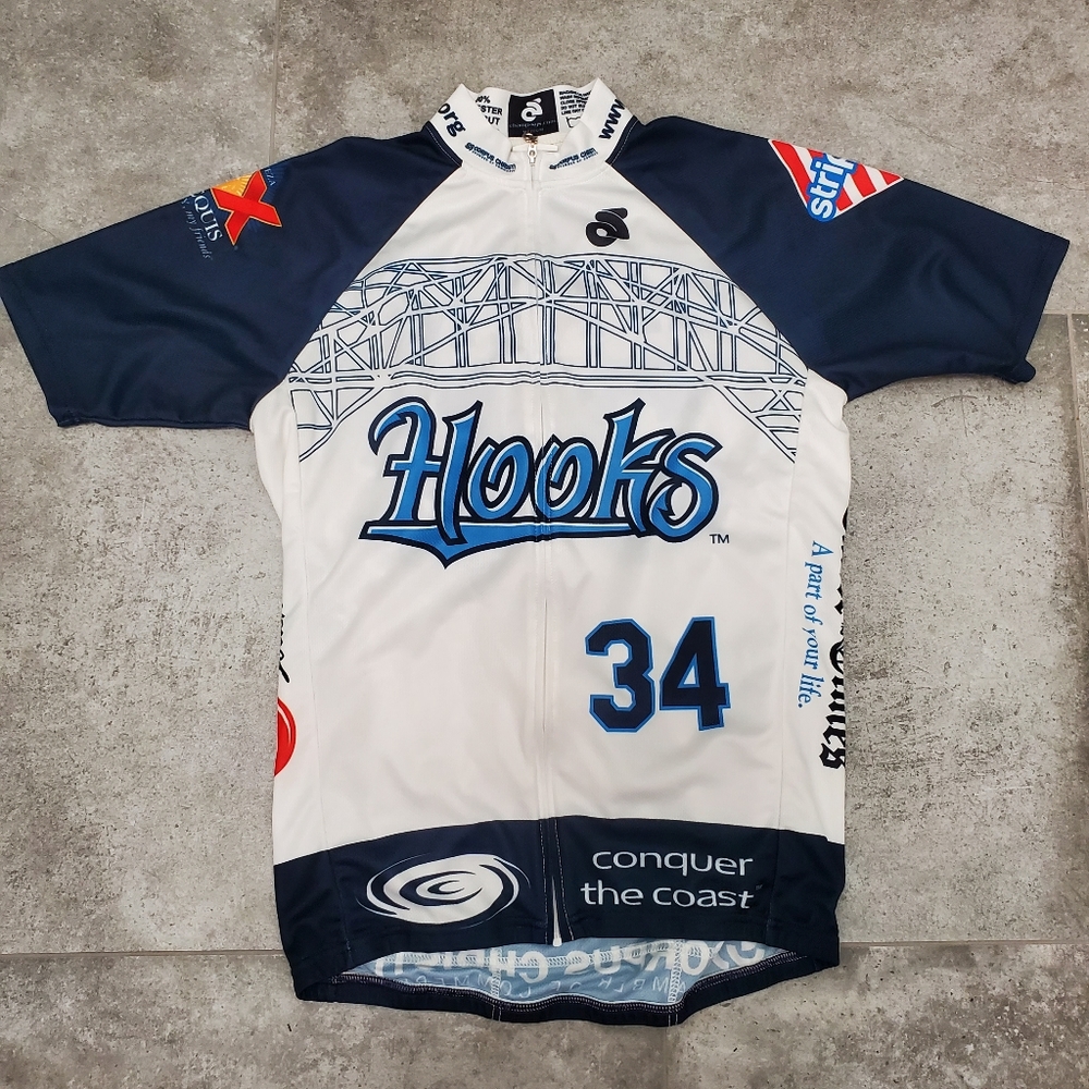 Champ-sys Hooks cycling jersey, womens size M, previously loved, great condition